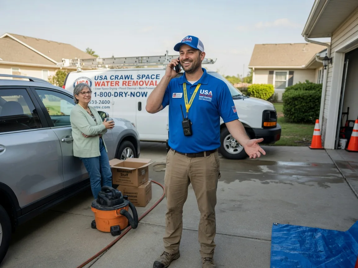 Crawl Space Water Removal Garber, OK FAQs